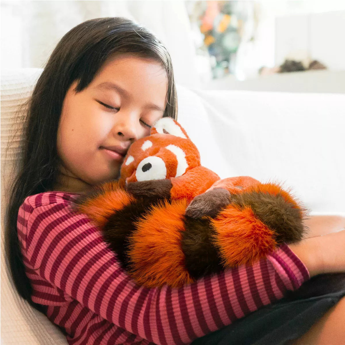 Snuggle into Fun with the FAO Schwarz 10" Big Tails Red Panda Plush - Your New Favorite Cuddle Buddy!