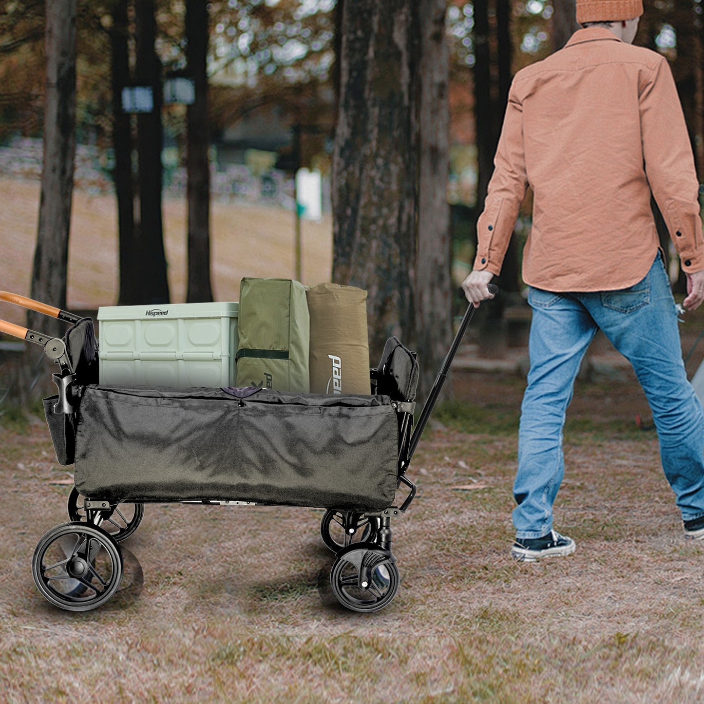 Versatile Lightweight Wagon Stroller for 4 Kids - Perfect for Family Adventures!